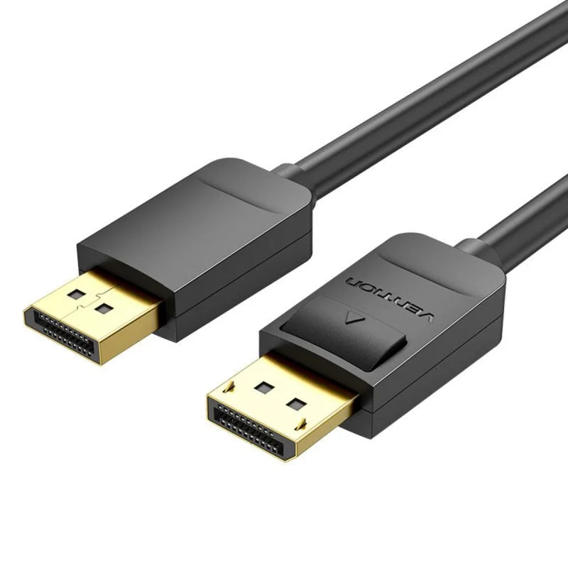 Cabo DisplayPort Vention HACBH 1.2 4K 2m Triplo Blindagem Cabo DisplayPort Vention HACBH 1.2 4K 2m Triplo Blindagem