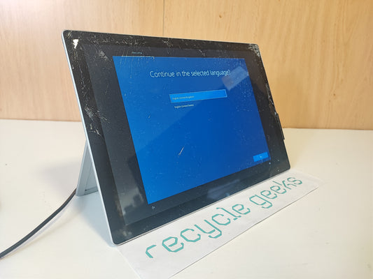 Broken screen on Surface Pro 7