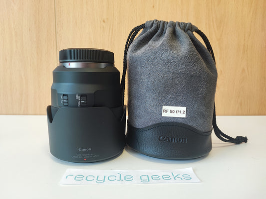 Canon RF 50mm f/1.2L USM Estado: Excelente