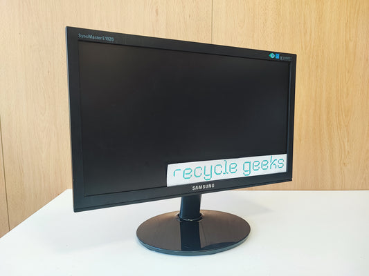 Monitor Samsung SyncMaster E1920 19'' 1366x768 Estado: Muito Bom - B