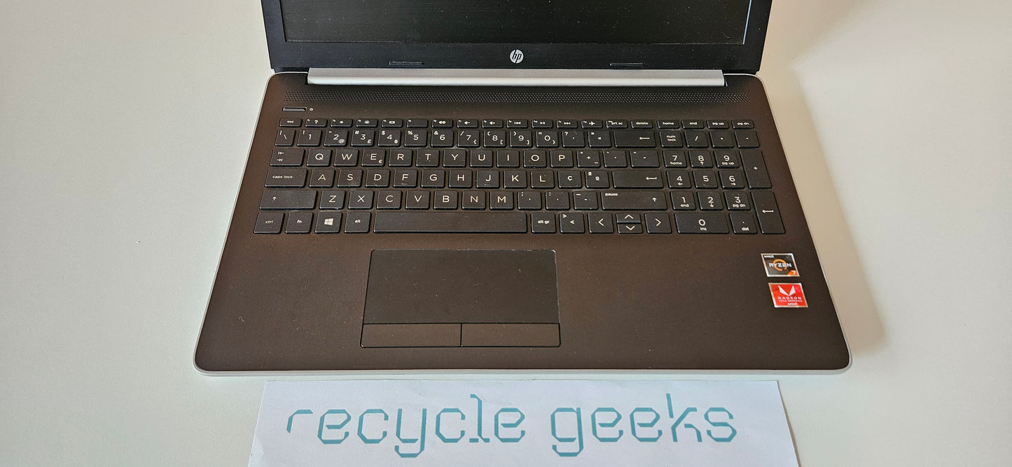 Portátil HP 15-db1xxx AMD Ryzen 7 3700U 16GB RAM 480GB SSD SATA Teclado PT Portugal Estado: Muito Bom - B