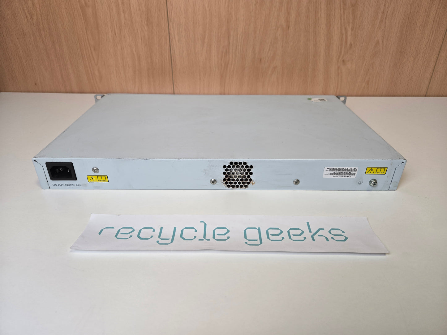 Redes e Routers 3Com SuperStack PWR Switch 4500, 50 Port 3CR17572-91 Estado: Excelente - A
