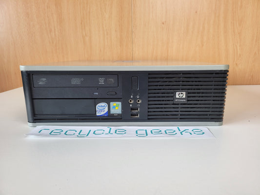 Desktop HP DC7900P Core 2 Duo E8400 2GB Ram 160GB HDD (Preto) — Condição: Muito Bom
