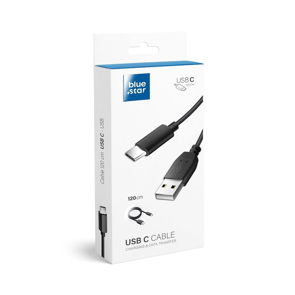 Cabo USB-C BLUE STAR Preto