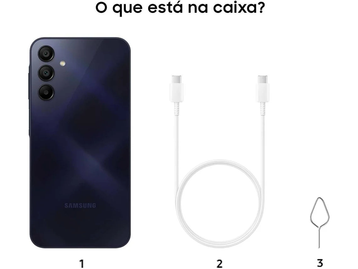 Samsung Galaxy A15 6,5'' 4/128 GB Negro | Estado: Novo