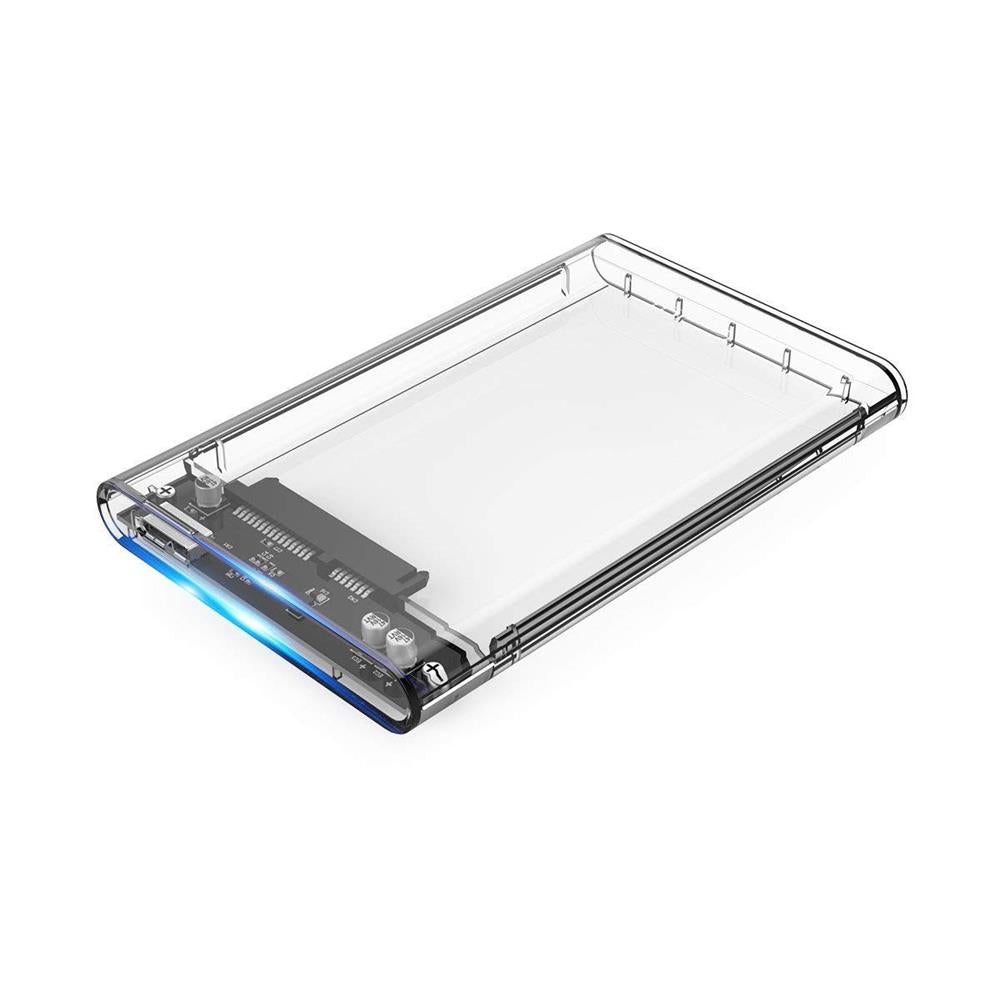 Caixa Externa 2,5'' USB 3.0 Gen Transparente