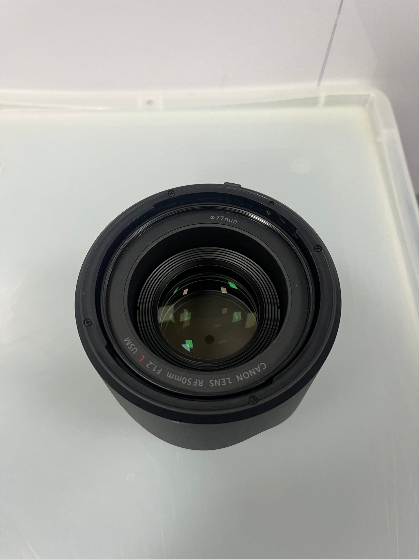 Canon RF 50mm f/1.2L USM Estado: Excelente