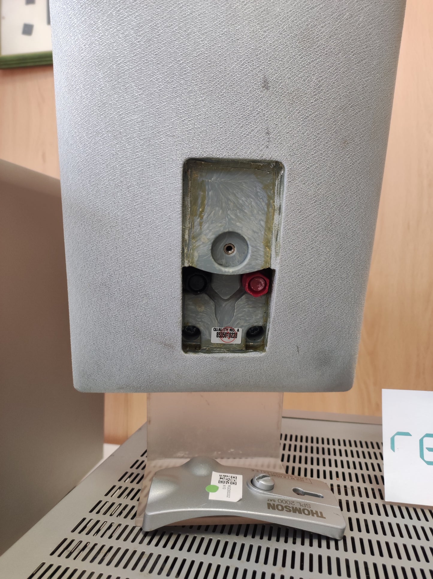 Colunas Thomson SPL 2000 sat. 5 alto-falantes 100w + subwoofer Razoável - C