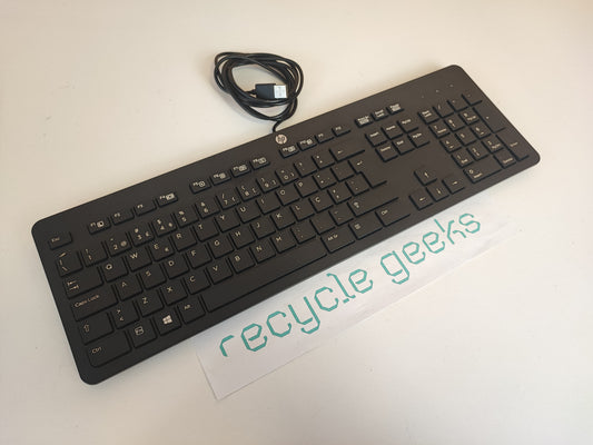 Teclado HP SK-2120 com fio + Rato MK Plus com fio Estado: Muito Bom - B