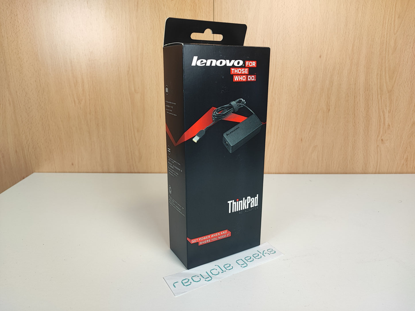 Carregador Lenovo ADLX65NLC3A 20V 3.25A 65W THINKPAD SLIM TIP Rectangular (Novo)