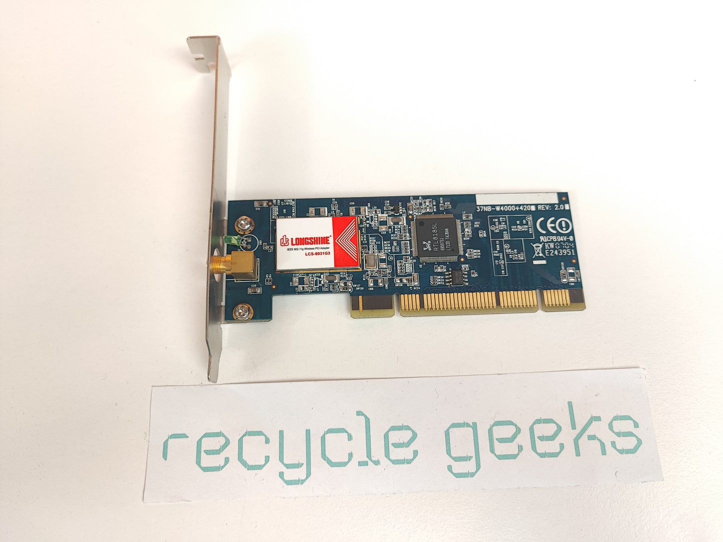Placa de Rede longshine LCS-8031G3 Estado: Excelente - A