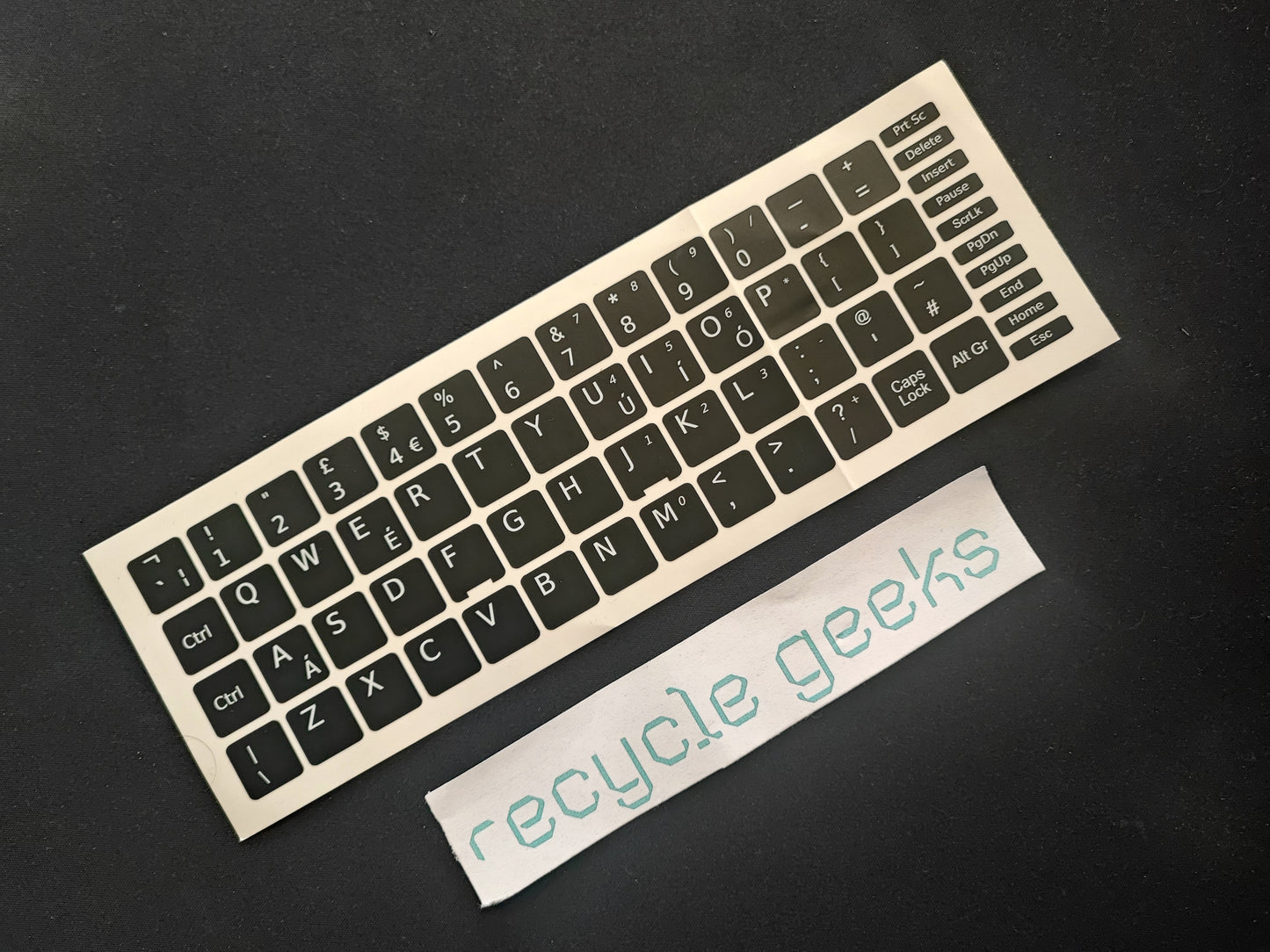 Autocolantes de teclado en-UK (Vinil Alta Qualidade)