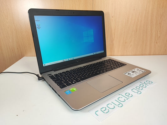 Portátil Asus X555LD Intel Core i7-4510U 8 RAM DDR3 1000 HDD Teclado PT Portugal Win 10 Estado: Razoável - C