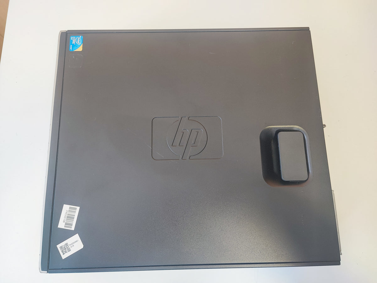Computador Fixo HP Compaq 6000 Pro SFF Core 2 Duo 4GB Ram 500GB HDD (Preto) — Condição: Razoável