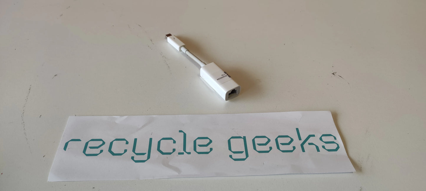 Apple Thunderbolt to Gigabit Ethernet A1433 Estado: Excelente - A