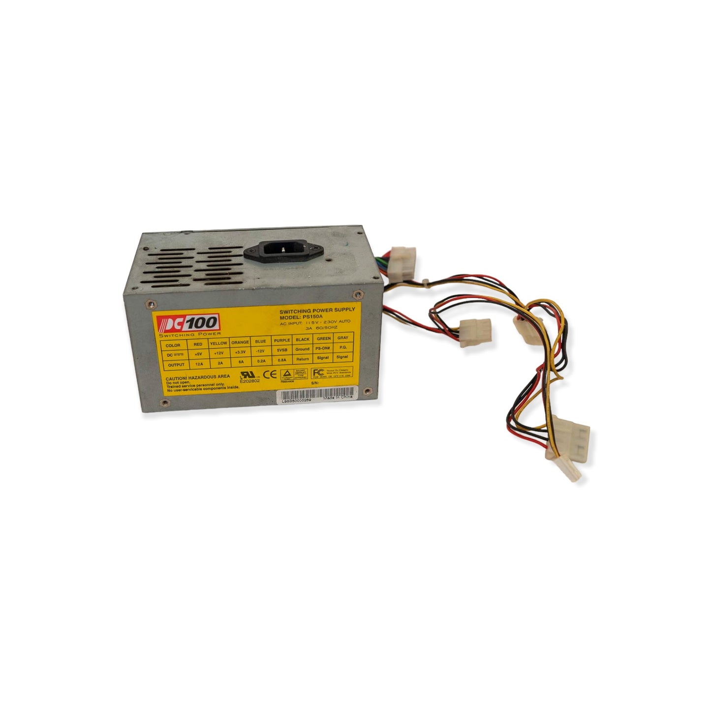 Fonte Alimentação Model PS150A 150W
