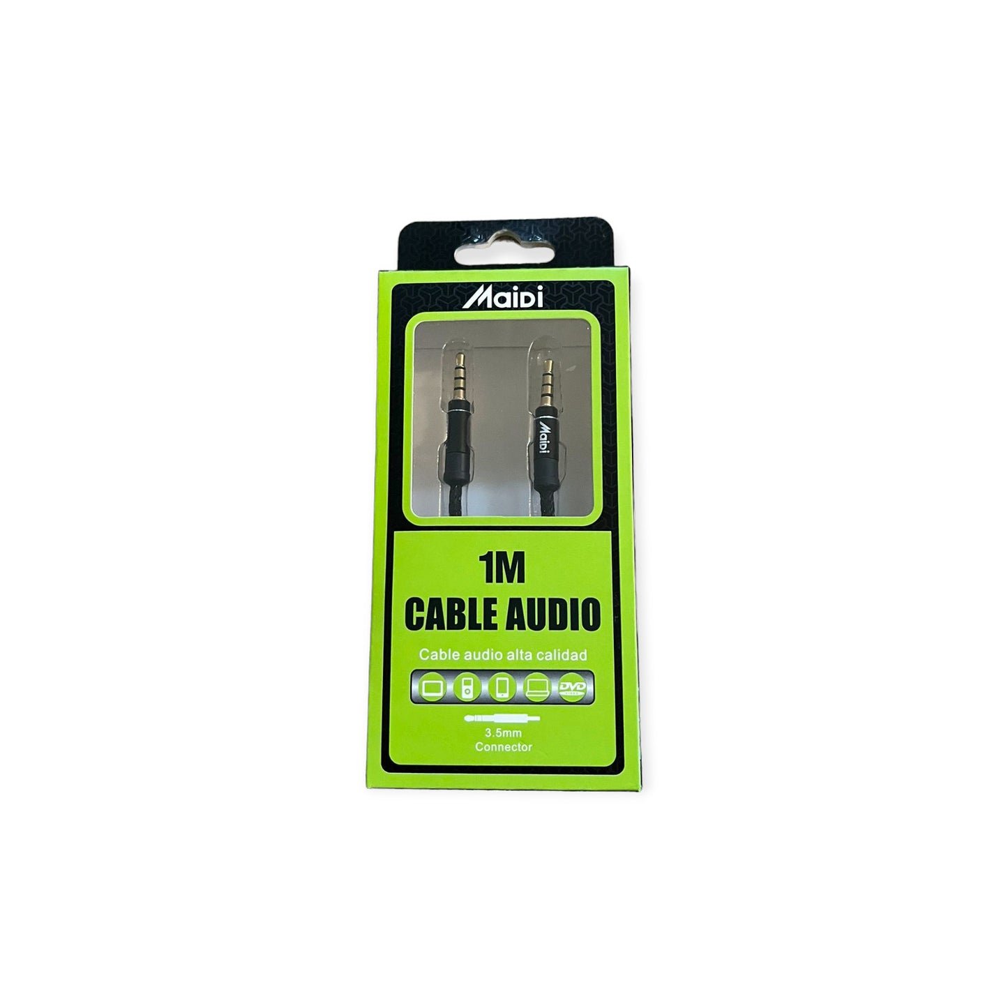 Conector Audio Maidi 1m 3,5mm