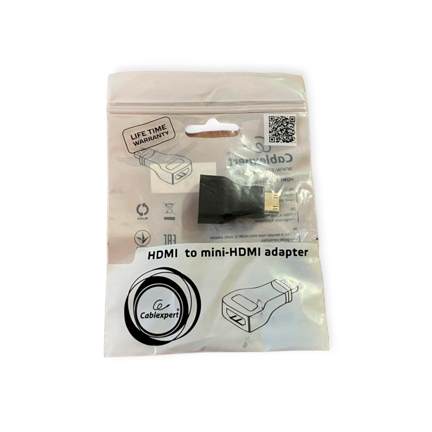 HDMI to mini-HDMI adapter