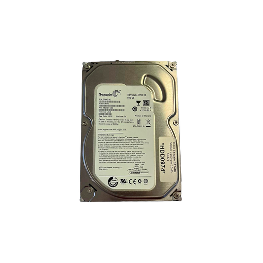 Disco Rígido Genérico HDD 3,5'' 500GB 7200RPM | Estado: Muito Bom