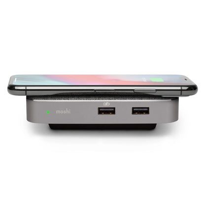 Moshi Symbus Q Compact USB-C Dock with Wireless Charging