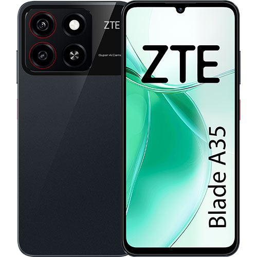 Smartphone ZTE Blade A35 2/64GB 6,75'' HD Starry Black | Estado: Novo