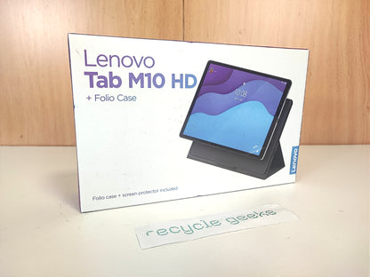 Lenovo M10 HD X306F Tablet + Folio Cover | Condition: Very Good