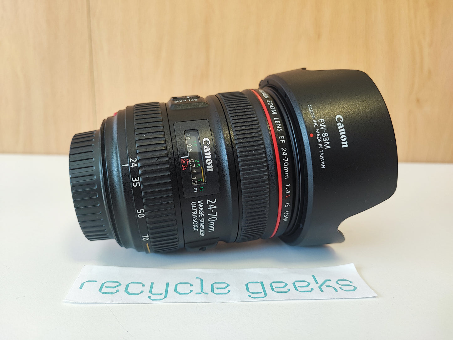 Canon EF 24-70mm f/4L IS USM Estado: Excelente