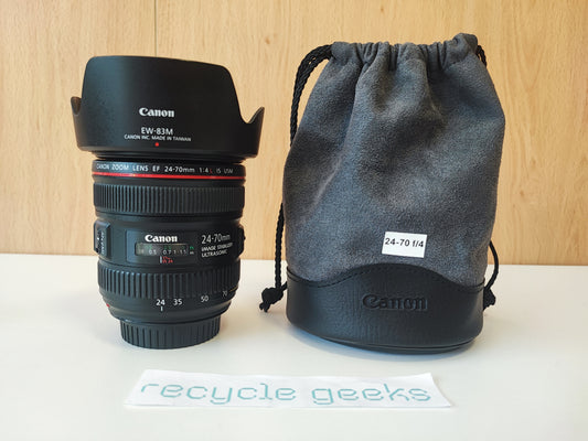 Canon EF 24-70mm f/4L IS USM Estado: Excelente