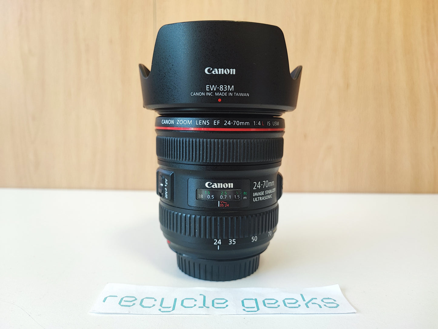 Canon EF 24-70mm f/4L IS USM Estado: Excelente