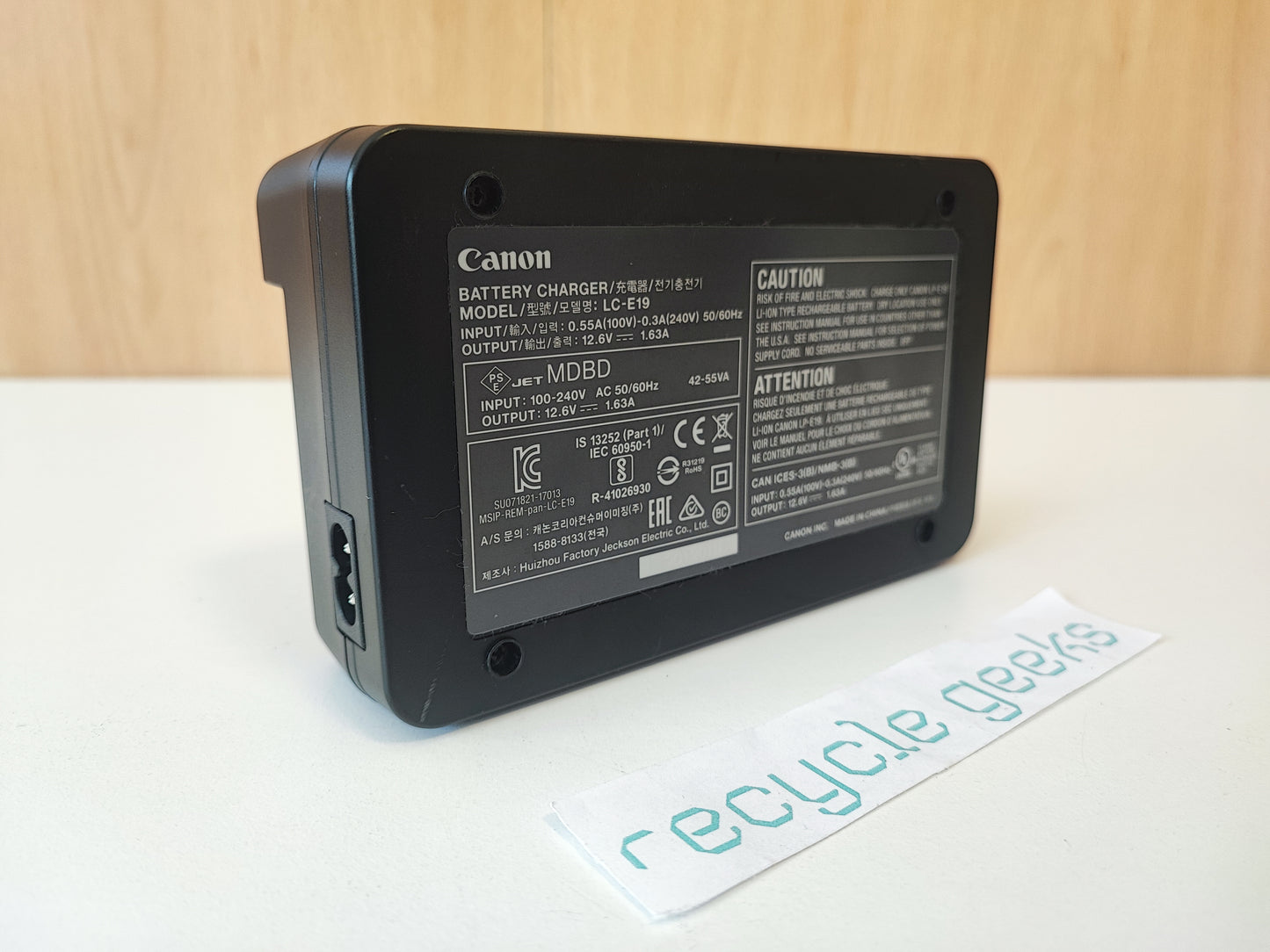 Canon Carregador LC-E19 para EOS 1D X Mark II