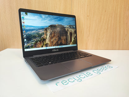 Portátil Asus VivoBook S S410UN Intel Core i5-8250U 8GB RAM DDR4 128GB SSD SATA Teclado PT Portugal Estado: Muito Bom - B