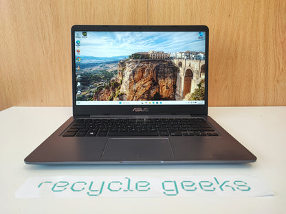 Portátil Asus VivoBook S S410UN Intel Core i5-8250U 8GB RAM DDR4 128GB SSD SATA Teclado PT Portugal Estado: Muito Bom - B