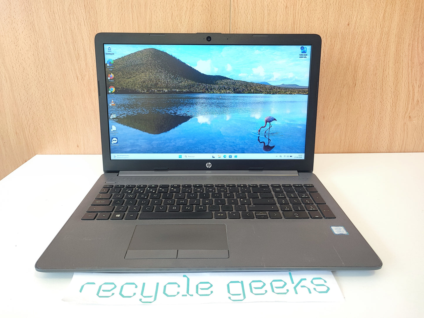 Portátil HP 250 G7 Intel i5-8265U 8GB Ram 128GB SSD Teclado PT Win 11 Estado: Muito Bom - B