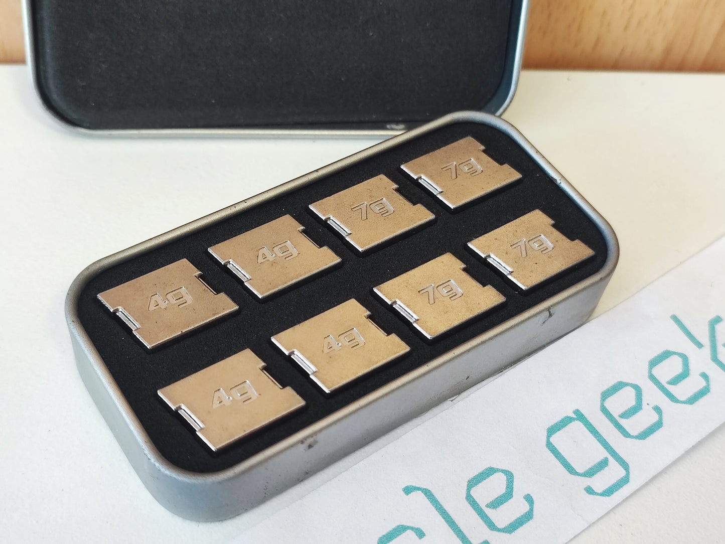 Conjunto de pesos para Rato G9X Logitech