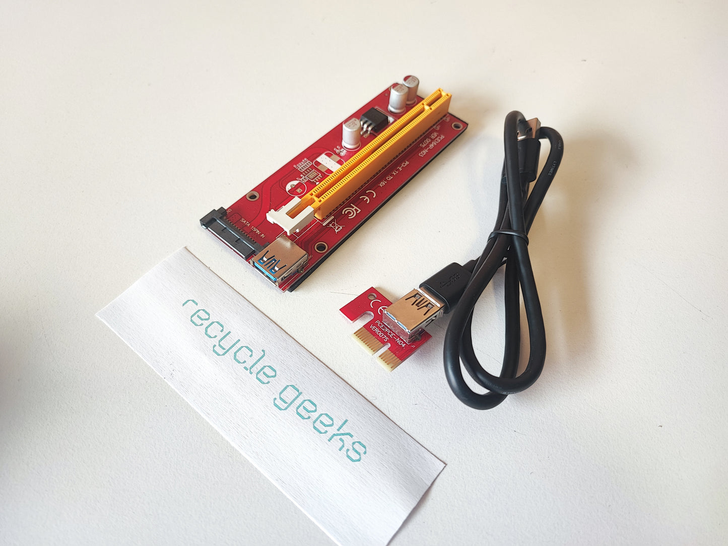 Riser PCIe USB 3.0 Estado: Excelente - A