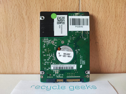 Disco Rígido HDD WD WD2500BEVT 250GB 2,5'' SATA Estado: Muito Bom - B