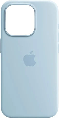 Capa Silicone MagSafe iPhone 15 Pro - Azul Claro Original