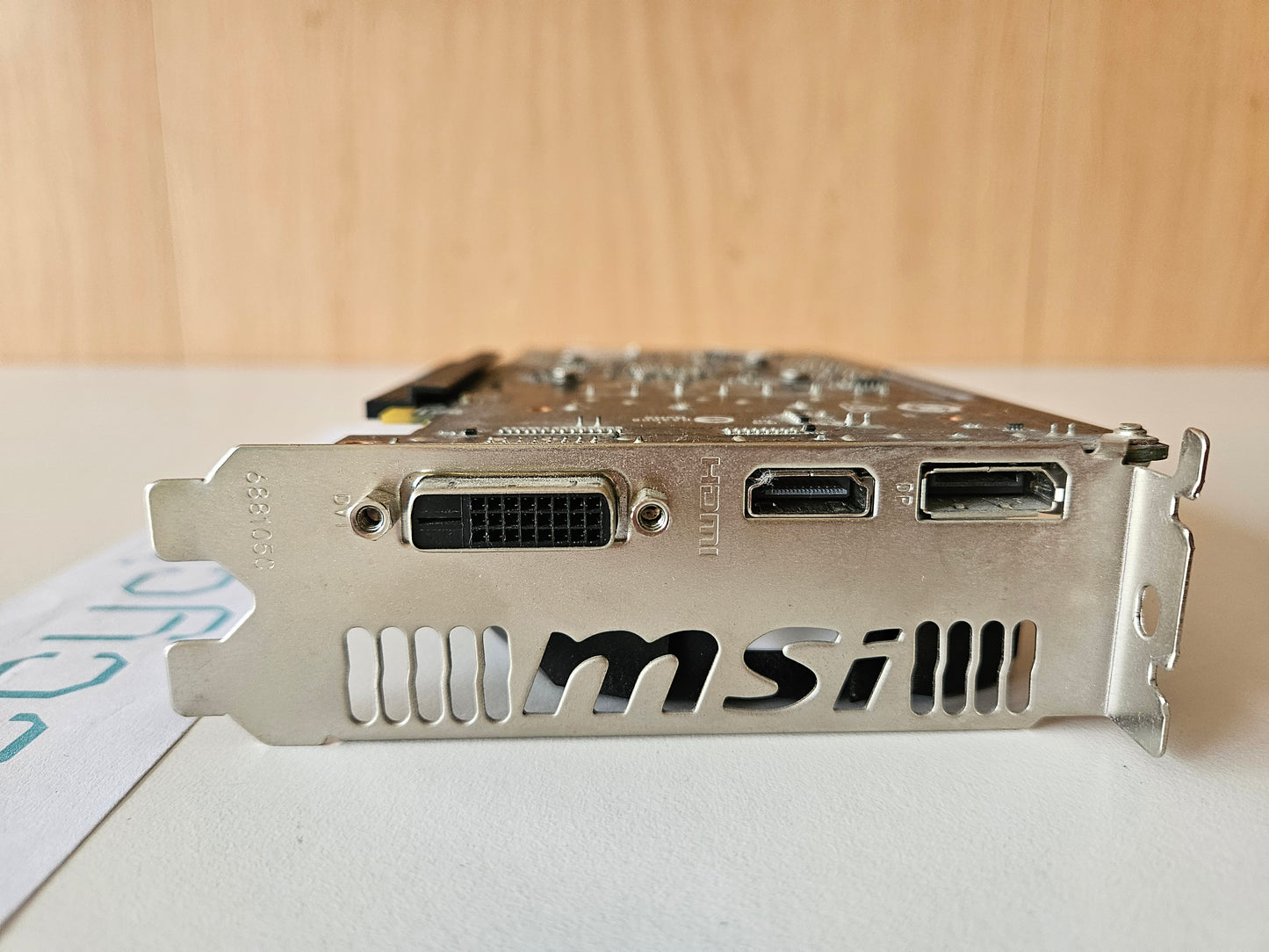 Placa Gráfica MSI NVIDIA Geforce GTX 1050 Ti 4GT OC 4GB Estado: Excelente - A