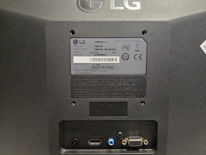 LG 20MK400H Estado de la pantalla/monitor: Muy bueno - B