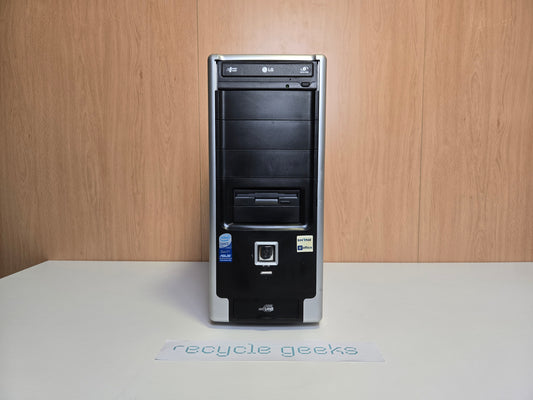 Computador Fixo Sem Marca Custom Intel Core 2 Duo E8200 2GB RAM DDR2 80GB HDD Linux Mint Estado: Muito Bom - B