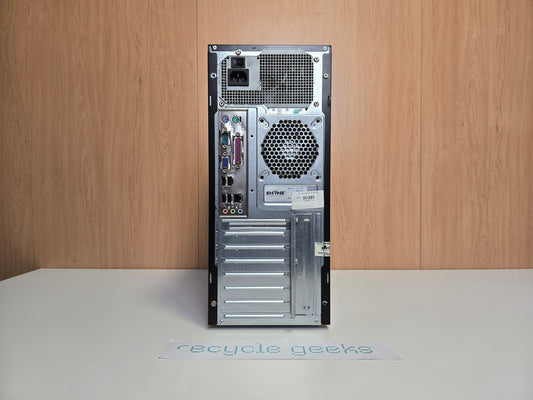 Computador Fixo Sem Marca Custom Intel Core 2 Duo E8200 2GB RAM DDR2 80GB HDD Linux Mint Estado: Muito Bom - B