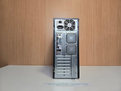 Computador Fixo Power Logic MODENA X2200 Intel Atom D525 1GB RAM DDR2 320GB HDD Linux Mint Estado: Muito Bom - B