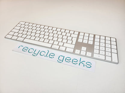 Apple Magic Keyboard with Numeric Keypad A1843 MQ052B/A EN-UK (white) — Grade A