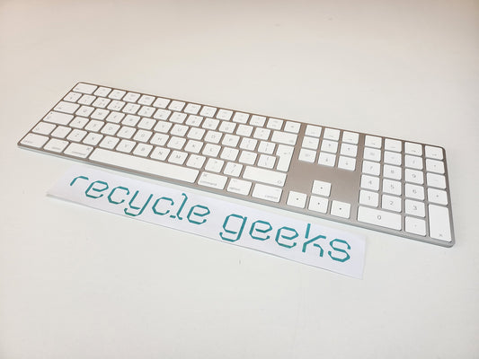Apple Magic Keyboard with Numeric Keypad A1843 MQ052B/A EN-UK (white) — Grade A