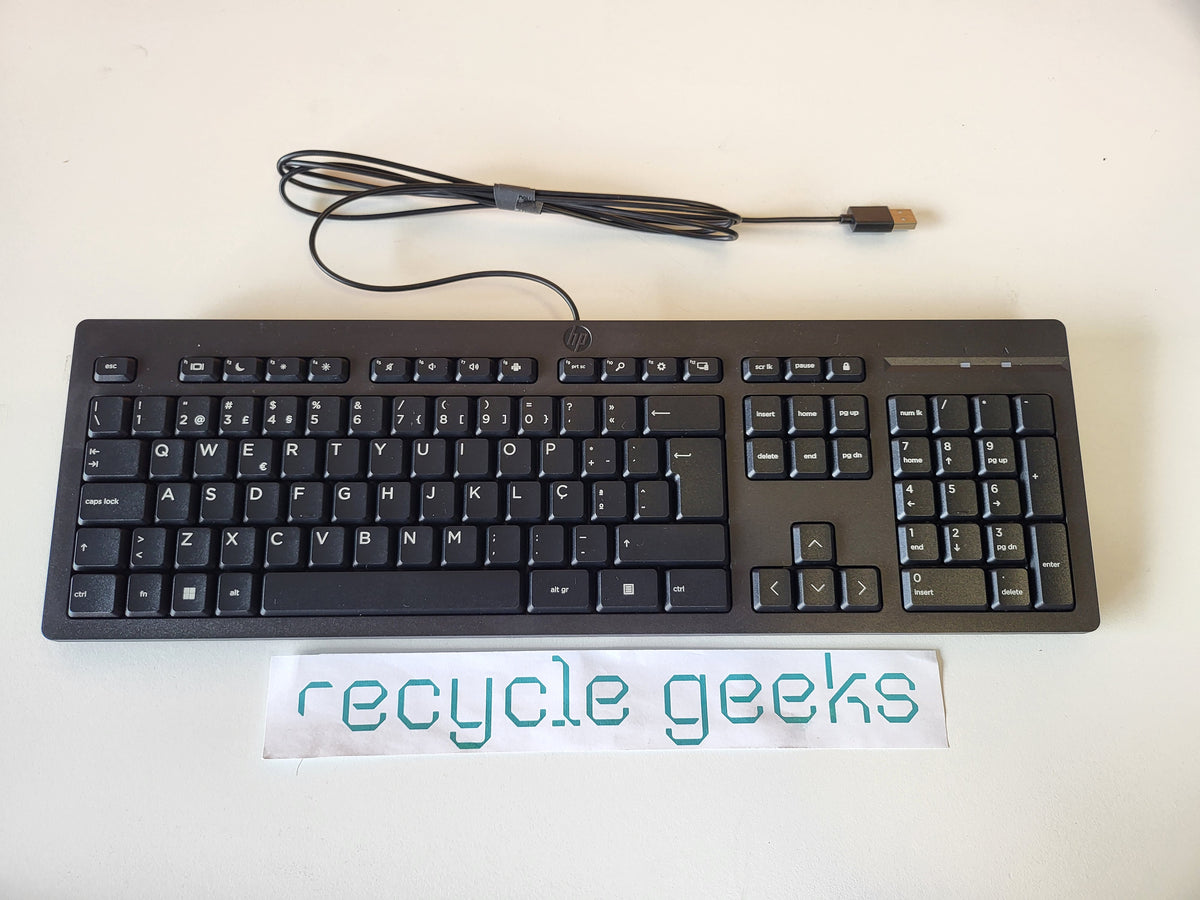 Desktop HP Rápido (Intel i5 13ª Ger. | 16GB RAM | 512GB NVM | 2TB HDD | Win 11) + Teclado e Rato