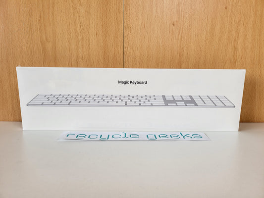 Apple Magic Keyboard with Numeric Keypad A1843 MQ052D/A Alemão (white) — Condição: Excelente