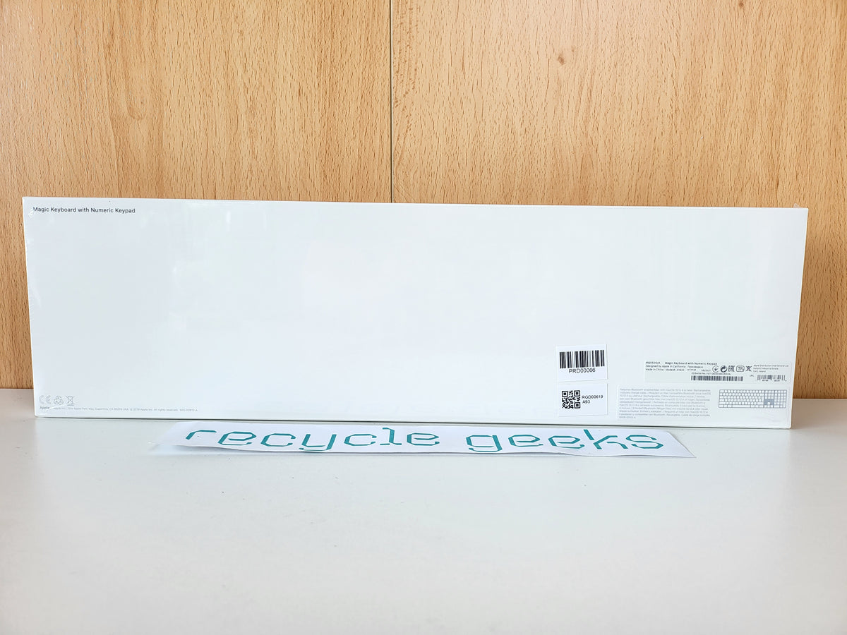 Apple Magic Keyboard with Numeric Keypad A1843 MQ052D/A Alemão (white) — Condição: Excelente