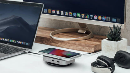 Moshi Symbus Q Compact USB-C Dock with Wireless Charging