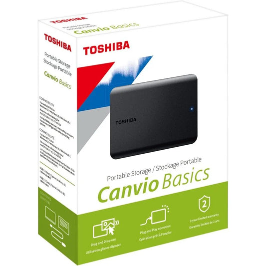 Disco Rígido Toshiba Canvio Ready 2,5'' 2TB