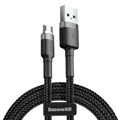 Baseus Cafule cabo micro USB 2A 300cm Cinza e Preto
